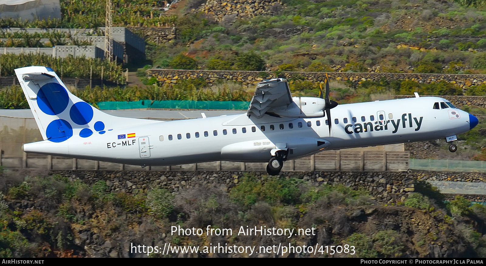 Aircraft Photo of EC-MLF | ATR ATR-72-500 (ATR-72-212A) | Canaryfly | AirHistory.net #415083