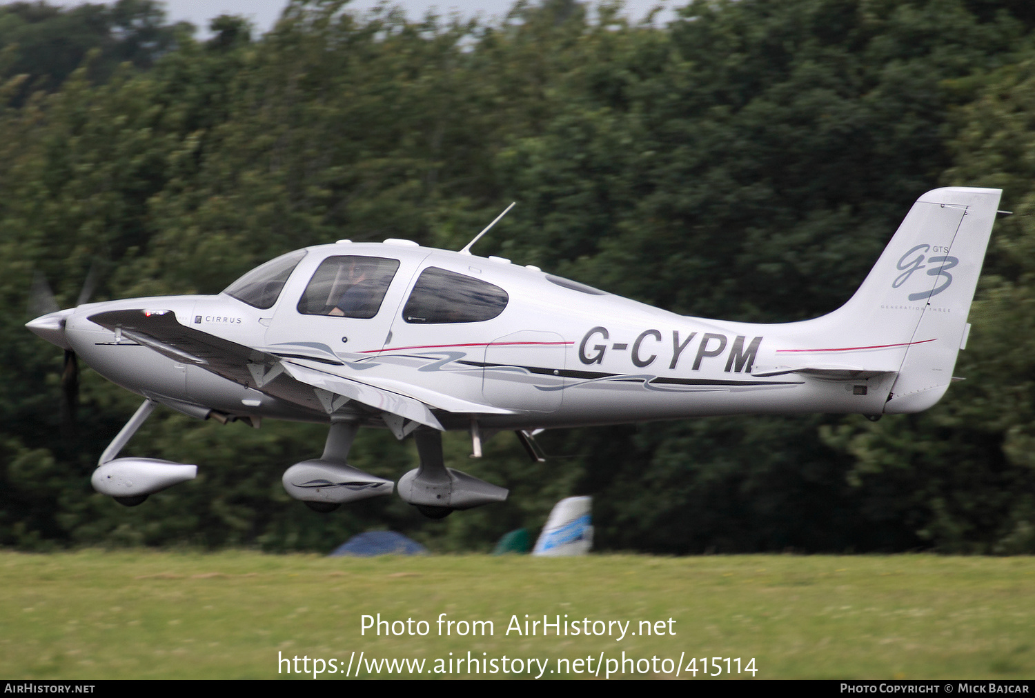 Aircraft Photo of G-CYPM | Cirrus SR-22 G3-GTS | AirHistory.net #415114