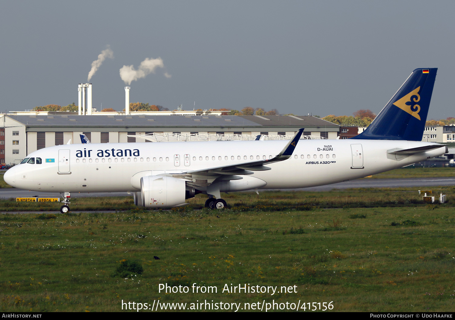 Aircraft Photo of D-AUAI / P4-KBK | Airbus A320-271N | Air Astana | AirHistory.net #415156