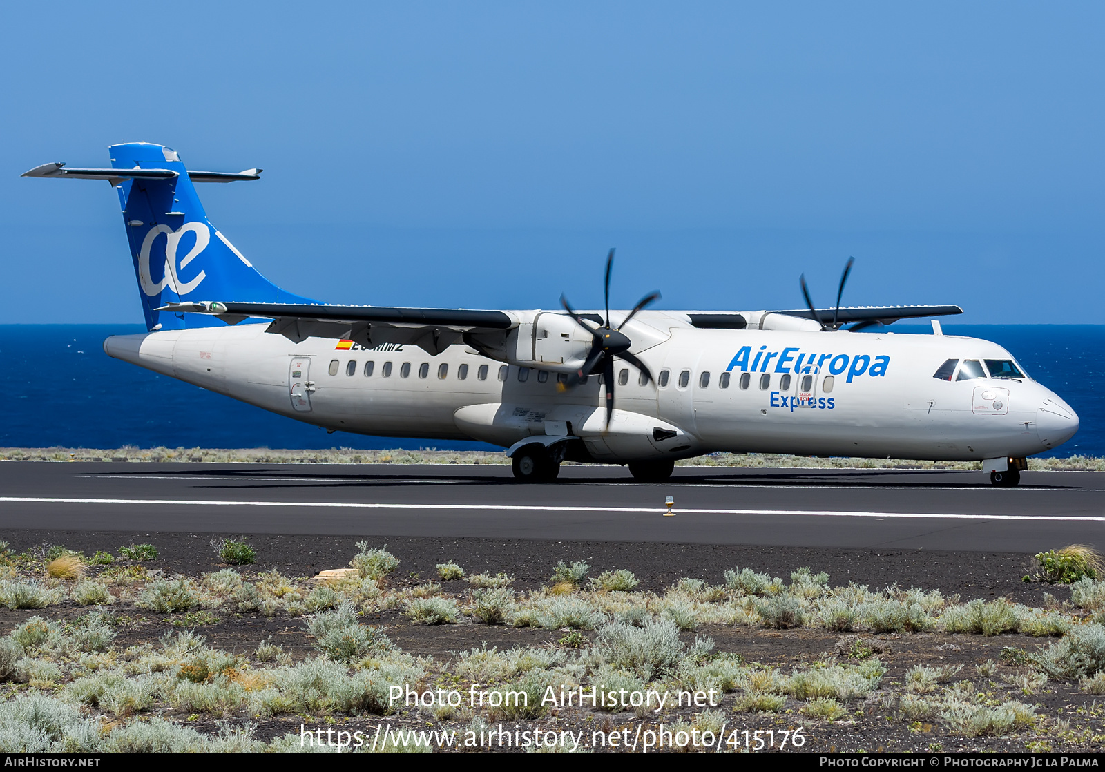 Aircraft Photo of EC-MMZ | ATR ATR-72-500 (ATR-72-212A) | Air Europa Express | AirHistory.net #415176