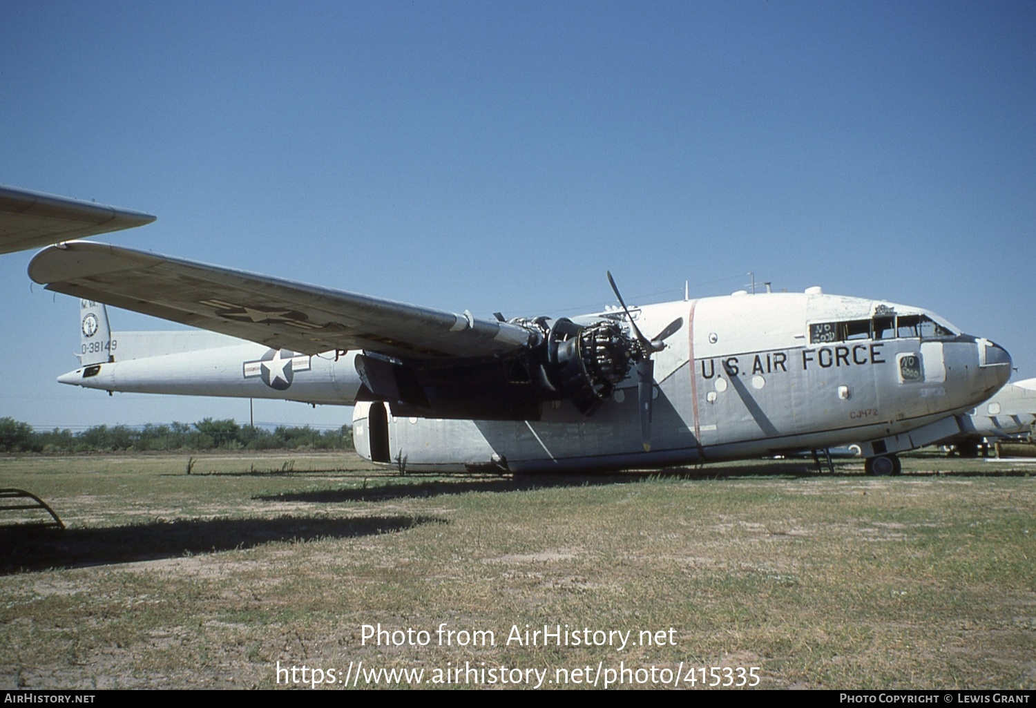 Aircraft Photo of 53-8149 / 0-38149 | Fairchild C-119L Flying Boxcar | USA - Air Force | AirHistory.net #415335