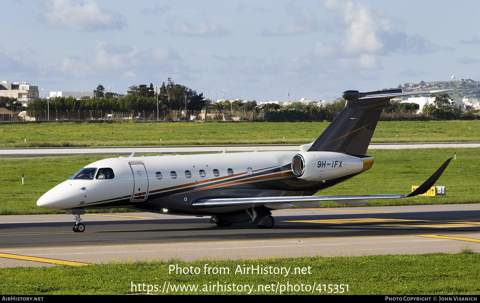 Aircraft Photo of 9H-IFX | Embraer EMB-550 Praetor 600 | AirHistory.net #415351