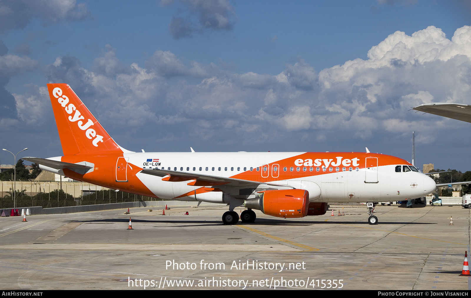 Aircraft Photo of OE-LQW | Airbus A319-111 | EasyJet | AirHistory.net #415355