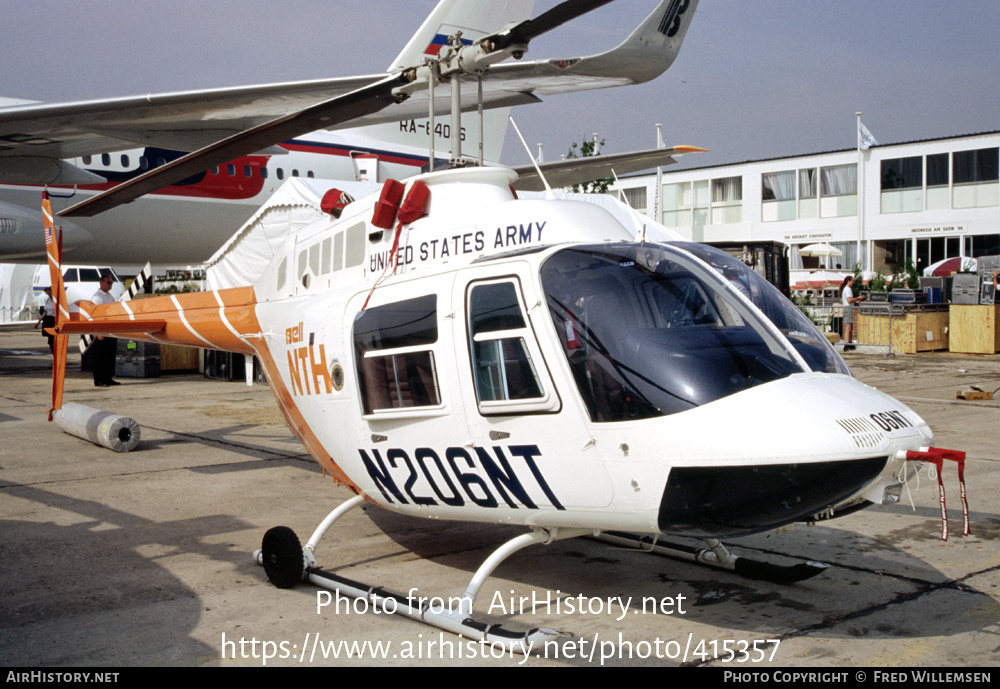 Aircraft Photo of N206NT | Bell TH-67A Creek (TH-206) | Bell | AirHistory.net #415357