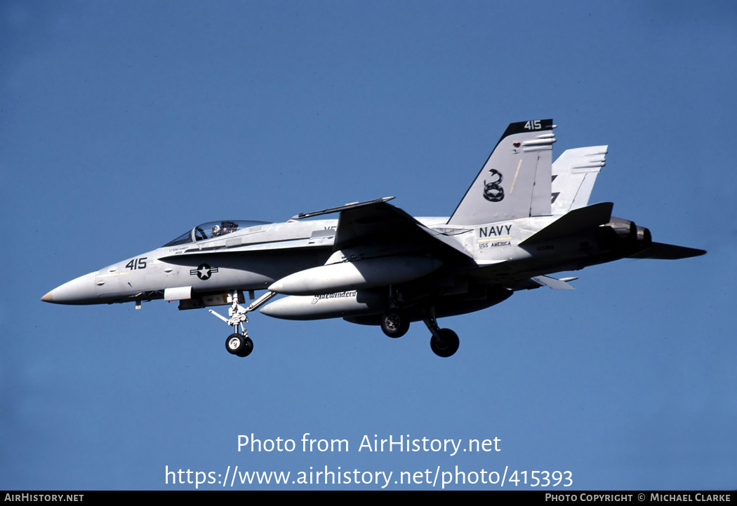 Aircraft Photo of 163499 | McDonnell Douglas F/A-18C Hornet | USA - Navy | AirHistory.net #415393