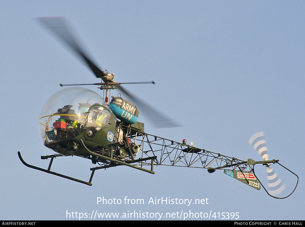 Aircraft Photo of G-XTUN / XT223 | Westland-Bell 47G-3B-1 | AirHistory.net #415395