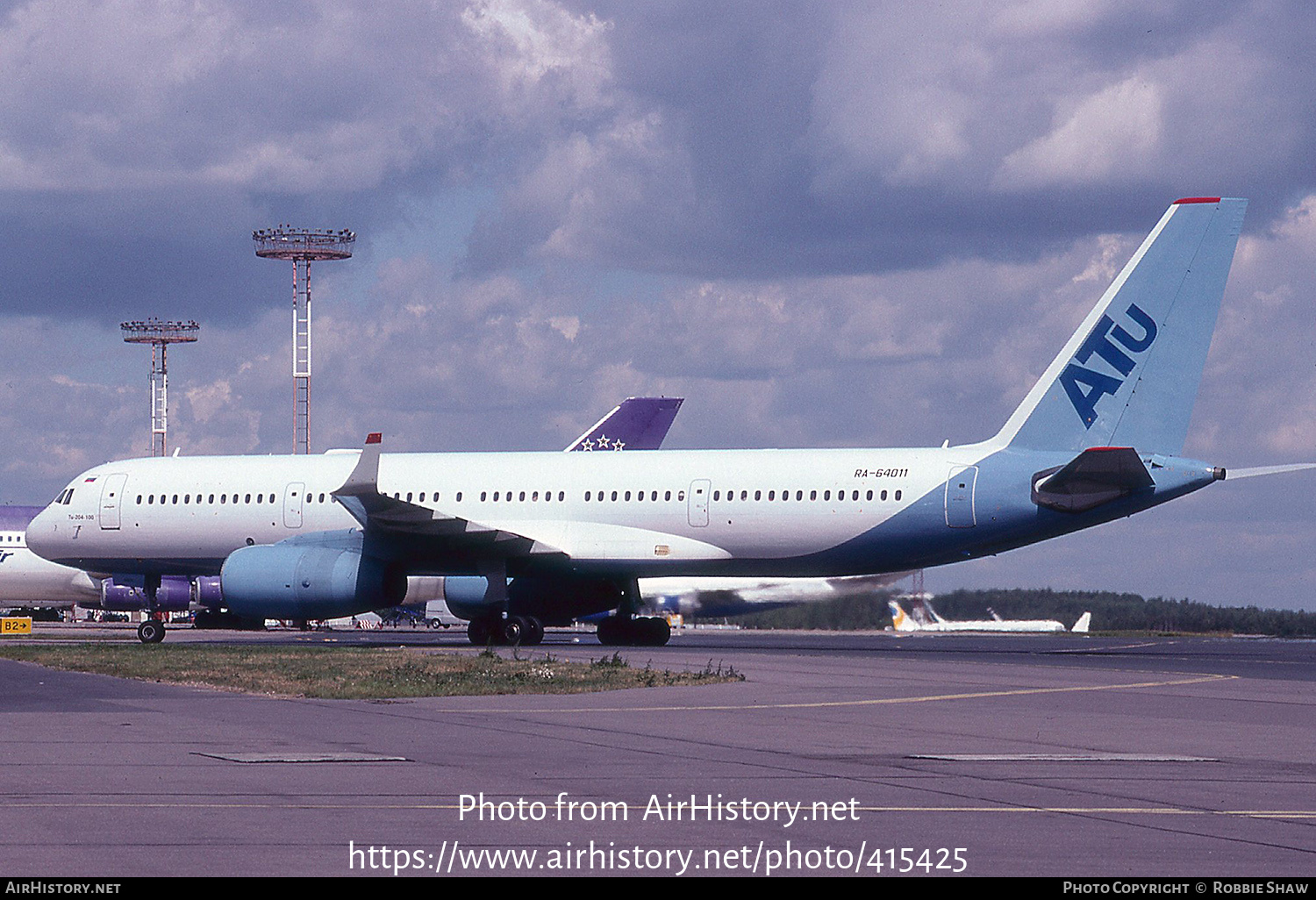 Aircraft Photo of RA-64011 | Tupolev Tu-204-100 | Aviastar-TU Airlines - ATU | AirHistory.net #415425