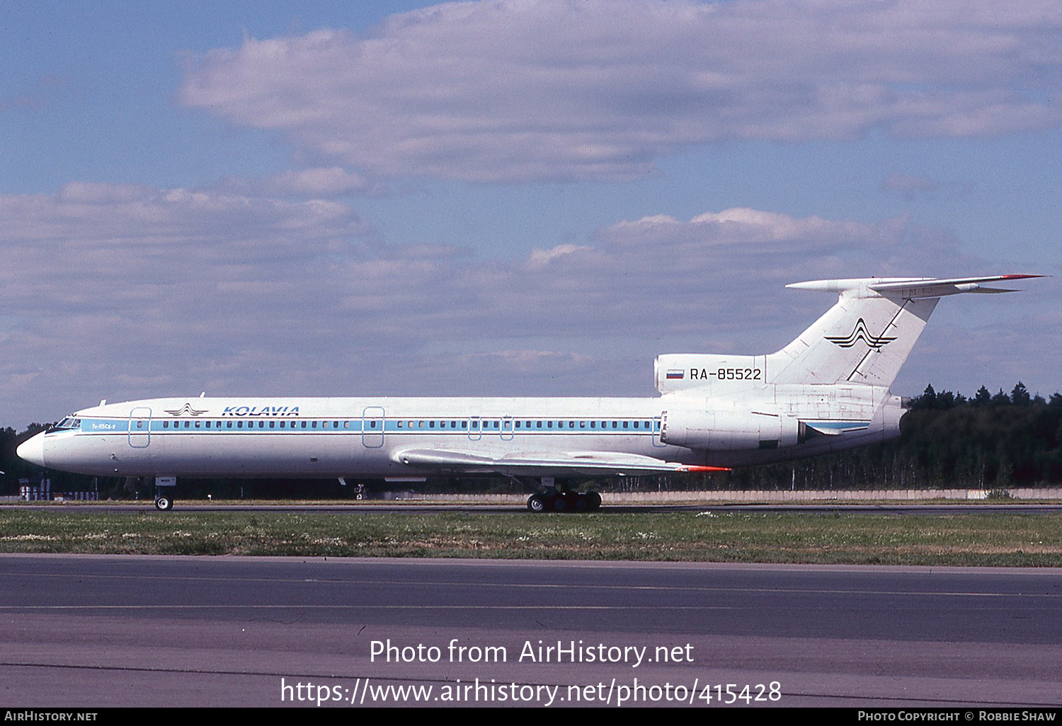 Aircraft Photo of RA-85522 | Tupolev Tu-154B-2 | Kolavia | AirHistory.net #415428