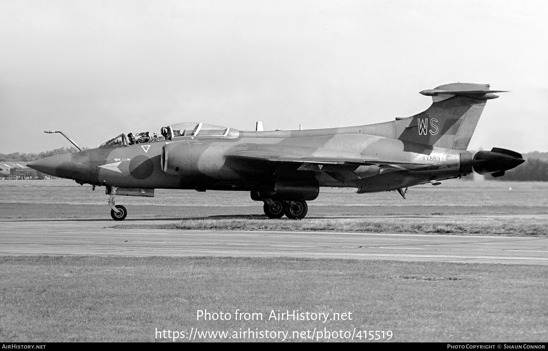 Aircraft Photo of XX889 | Hawker Siddeley Buccaneer S2B | UK - Air Force | AirHistory.net #415519