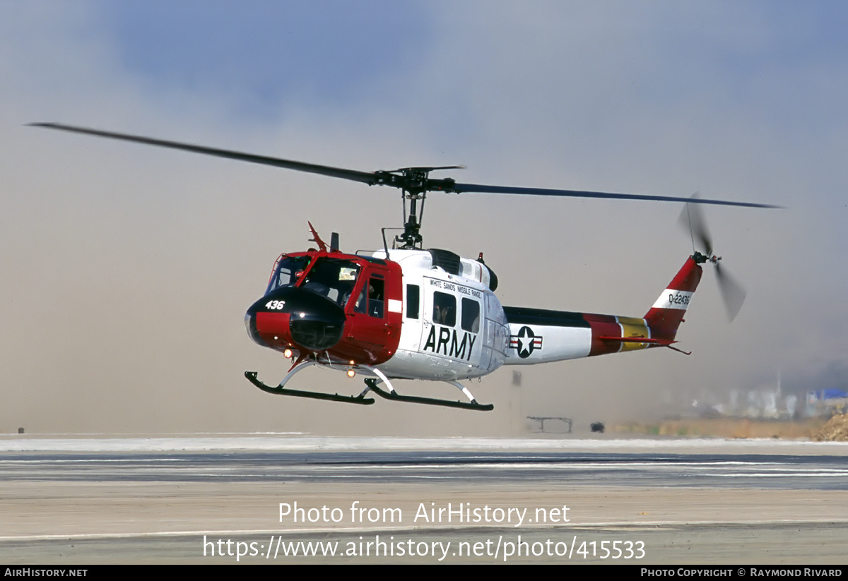 Aircraft Photo of 74-22436 / 0-22436 | Bell JUH-1H Iroquois | USA - Army | AirHistory.net #415533