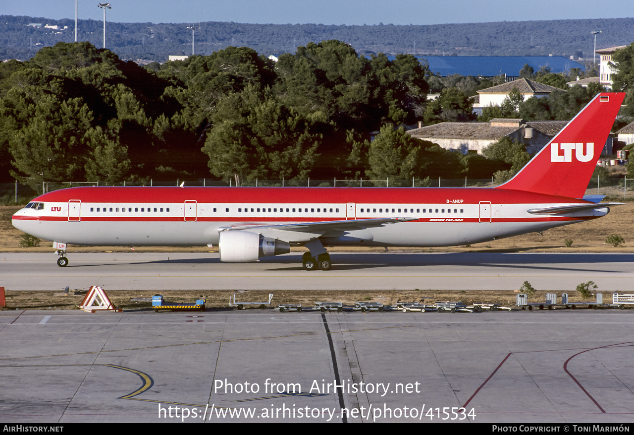 Aircraft Photo of D-AMUP | Boeing 767-33A/ER | LTU - Lufttransport-Unternehmen | AirHistory.net #415534