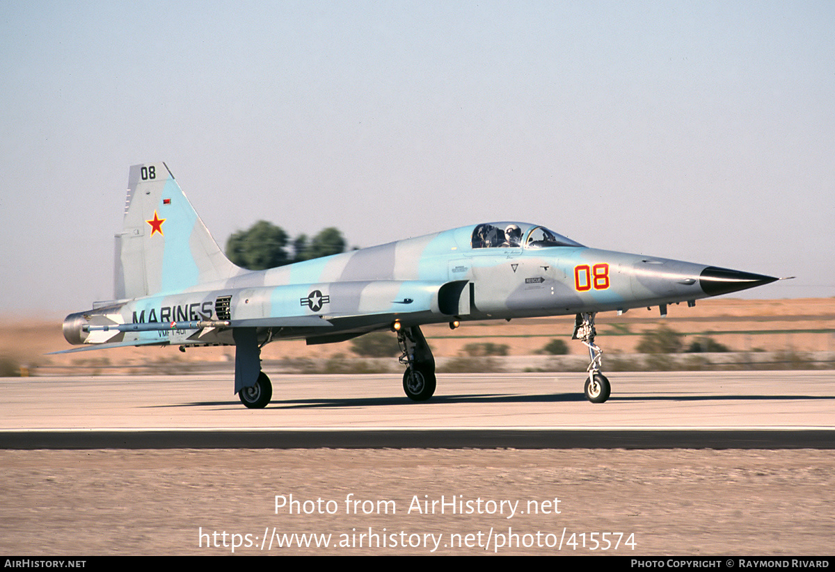 Aircraft Photo of 761576 | Northrop F-5N Tiger II | USA - Marines | AirHistory.net #415574