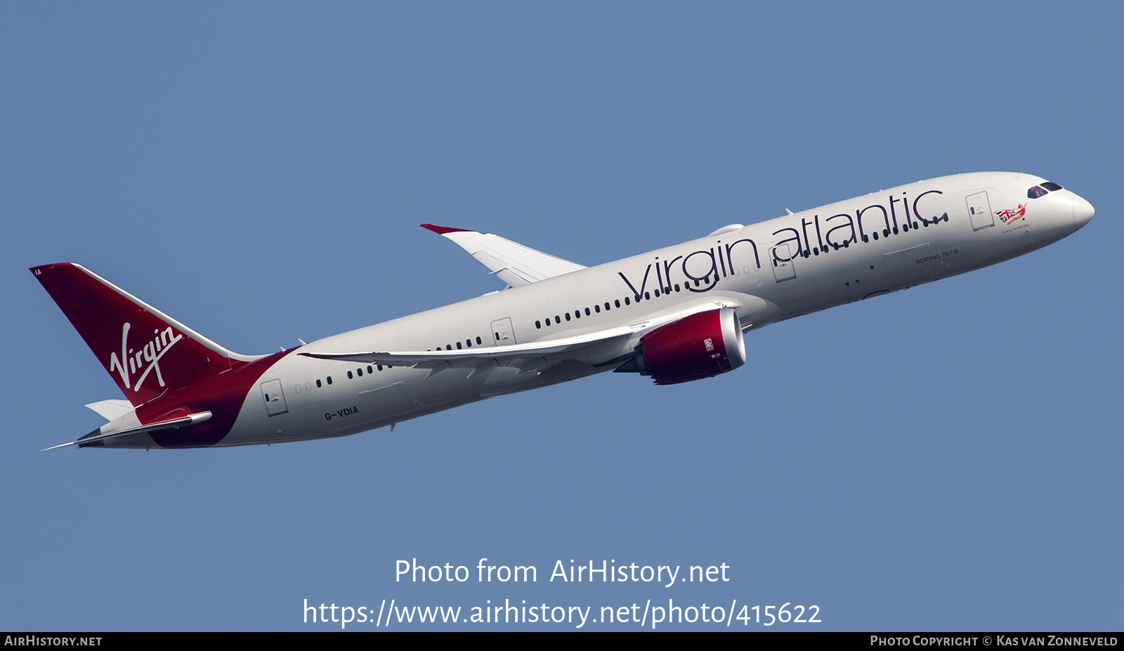 Aircraft Photo of G-VDIA | Boeing 787-9 Dreamliner | Virgin Atlantic Airways | AirHistory.net #415622