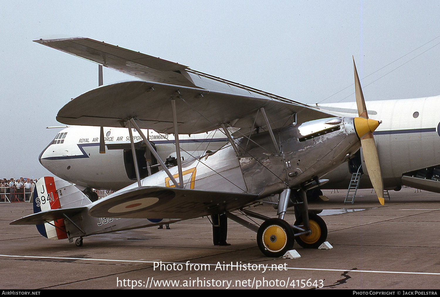 Aircraft Photo of J9941 | Hawker Hart II | UK - Air Force | AirHistory.net #415643