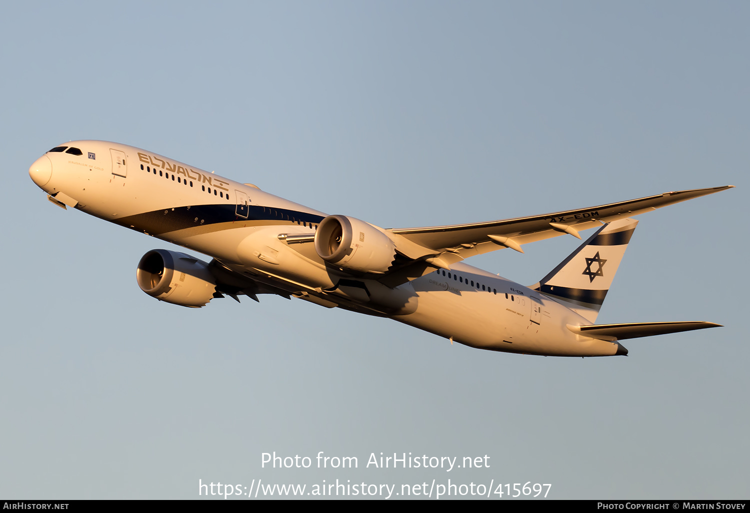 Aircraft Photo of 4X-EDM | Boeing 787-9 Dreamliner | El Al Israel Airlines | AirHistory.net #415697