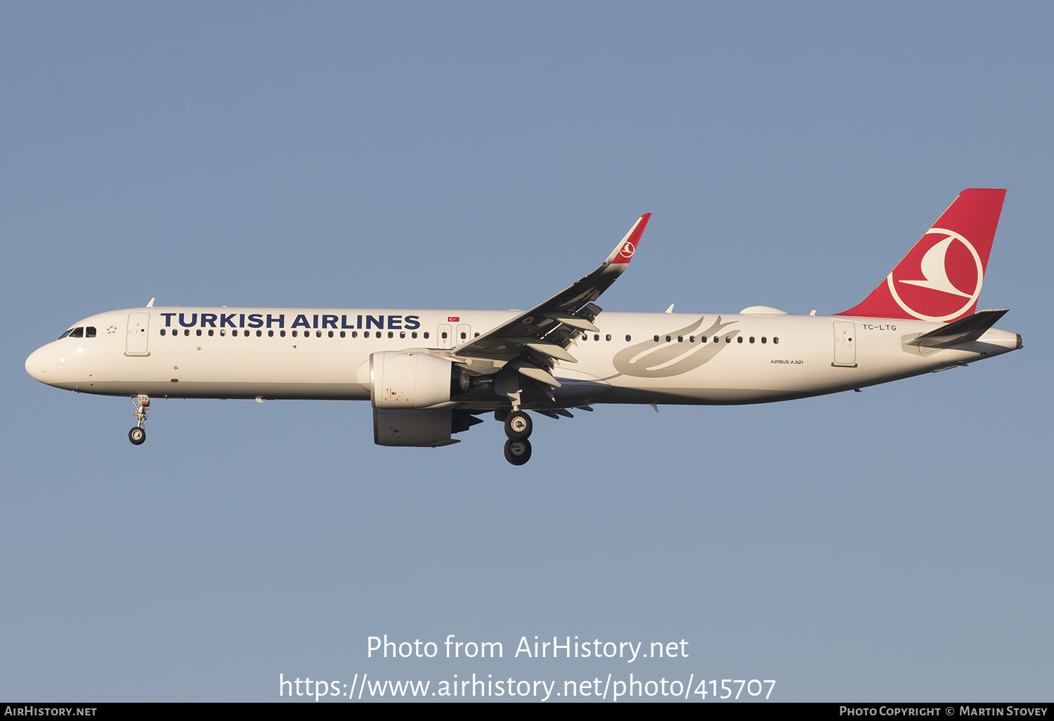 Aircraft Photo of TC-LTG | Airbus A321-271NX | Turkish Airlines | AirHistory.net #415707