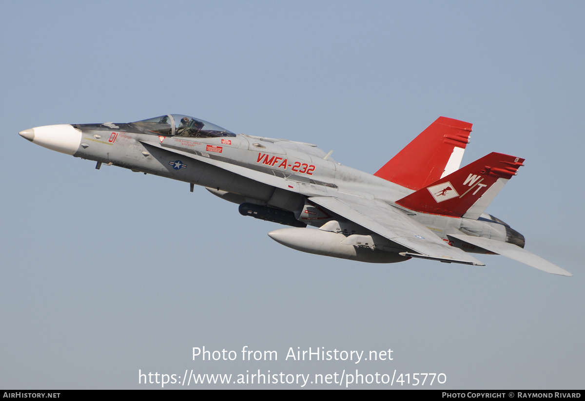 Aircraft Photo of 165186 | McDonnell Douglas F/A-18C Hornet | USA - Marines | AirHistory.net #415770