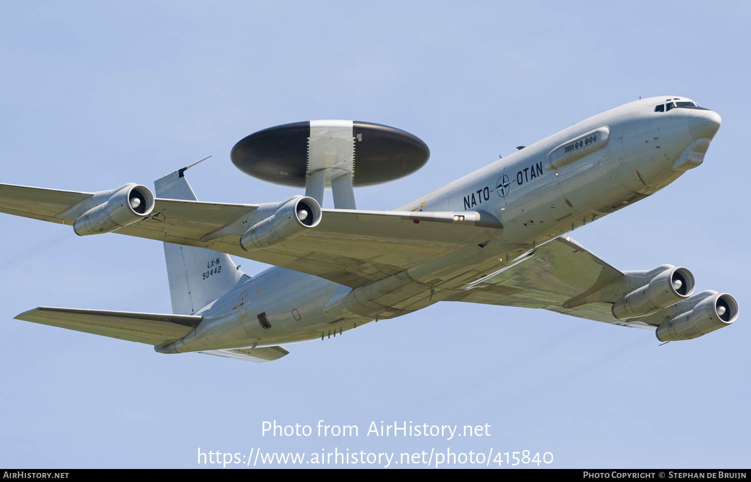 Aircraft Photo of LX-N90442 | Boeing E-3A Sentry | Luxembourg - NATO | AirHistory.net #415840