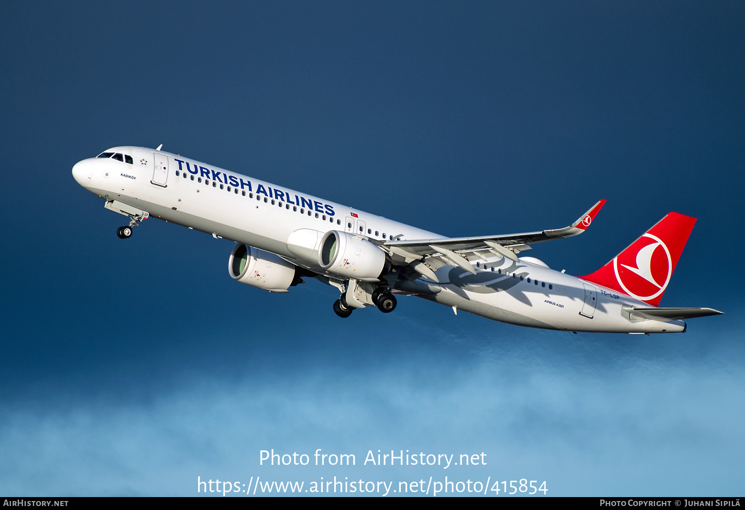 Aircraft Photo of TC-LSP | Airbus A321-271NX | Turkish Airlines | AirHistory.net #415854