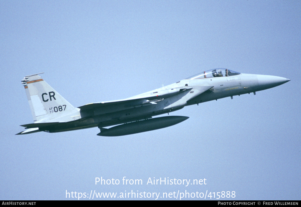 Aircraft Photo of 77-0087 / AF77-087 | McDonnell Douglas F-15A Eagle | USA - Air Force | AirHistory.net #415888