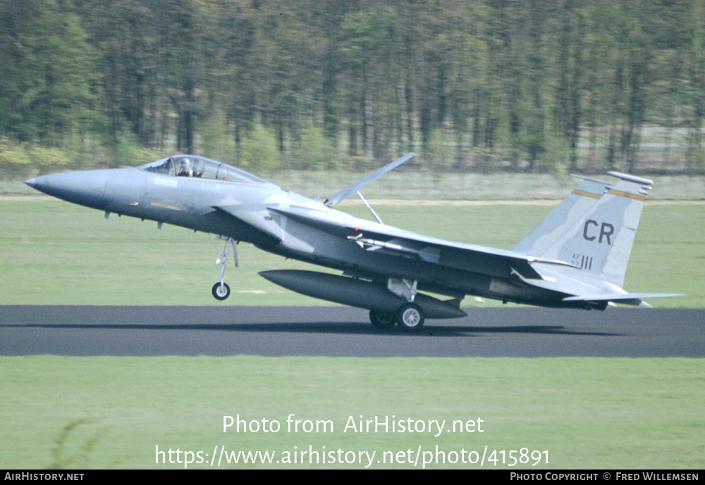 Aircraft Photo of 77-0111 / AF77-111 | McDonnell Douglas F-15A Eagle | USA - Air Force | AirHistory.net #415891