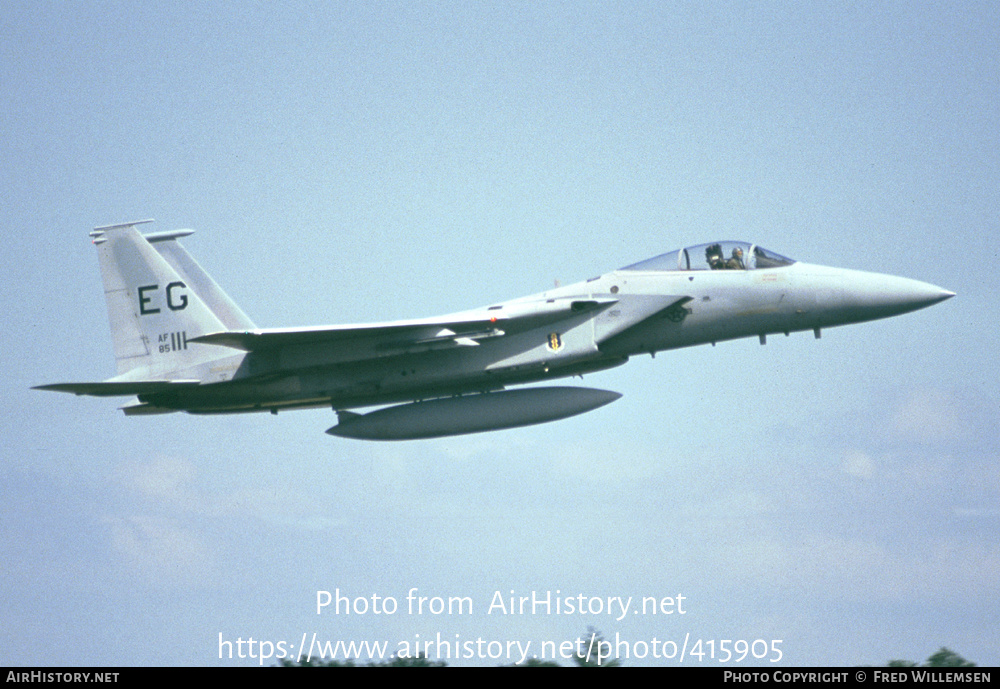 Aircraft Photo of 85-0111 | McDonnell Douglas F-15C Eagle | USA - Air Force | AirHistory.net #415905