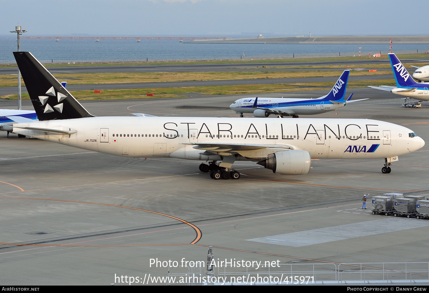 Aircraft Photo of JA712A | Boeing 777-281 | All Nippon Airways - ANA | AirHistory.net #415971