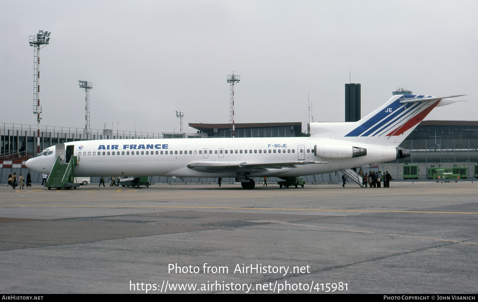 Aircraft Photo of F-BOJE | Boeing 727-228 | Air France | AirHistory.net #415981