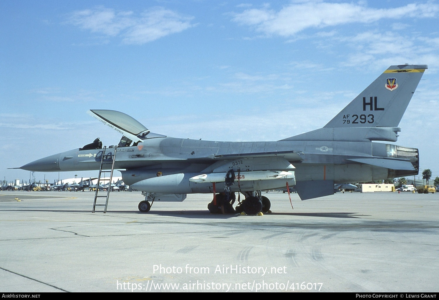 Aircraft Photo of 79-0293 / AF79-293 | General Dynamics F-16A Fighting Falcon | USA - Air Force | AirHistory.net #416017