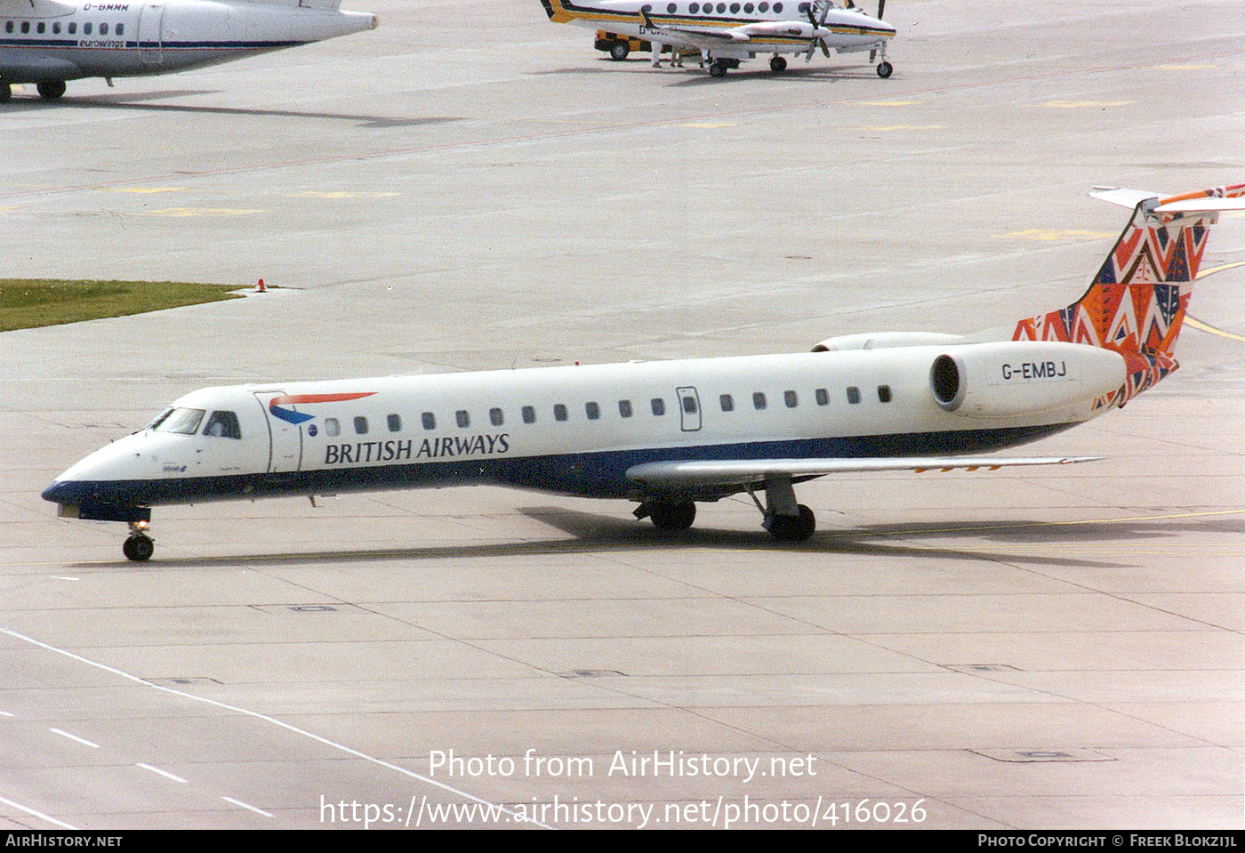 Aircraft Photo of G-EMBJ | Embraer ERJ-145EU (EMB-145EU) | British Airways | AirHistory.net #416026