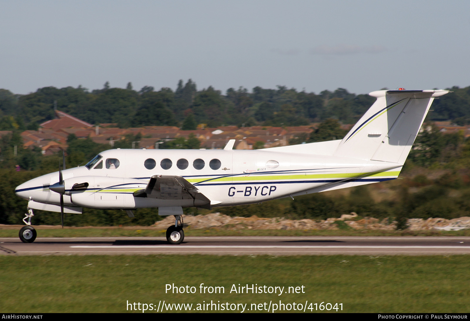 Aircraft Photo of G-BYCP | Beech B200 Super King Air | London Executive Aviation - LEA | AirHistory.net #416041