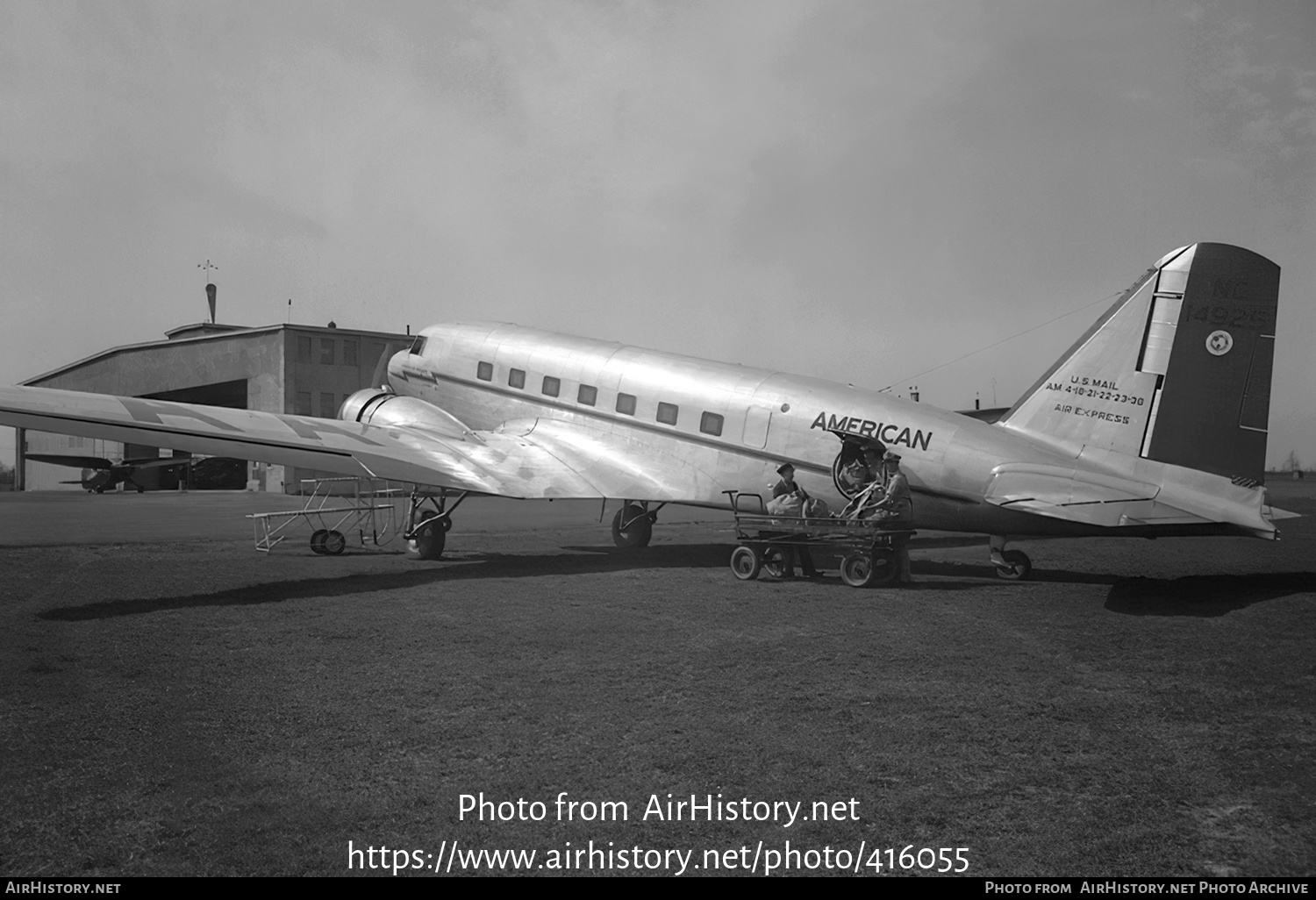 Aircraft Photo of NC14925 | Douglas DC-2-120 | American Airlines | AirHistory.net #416055