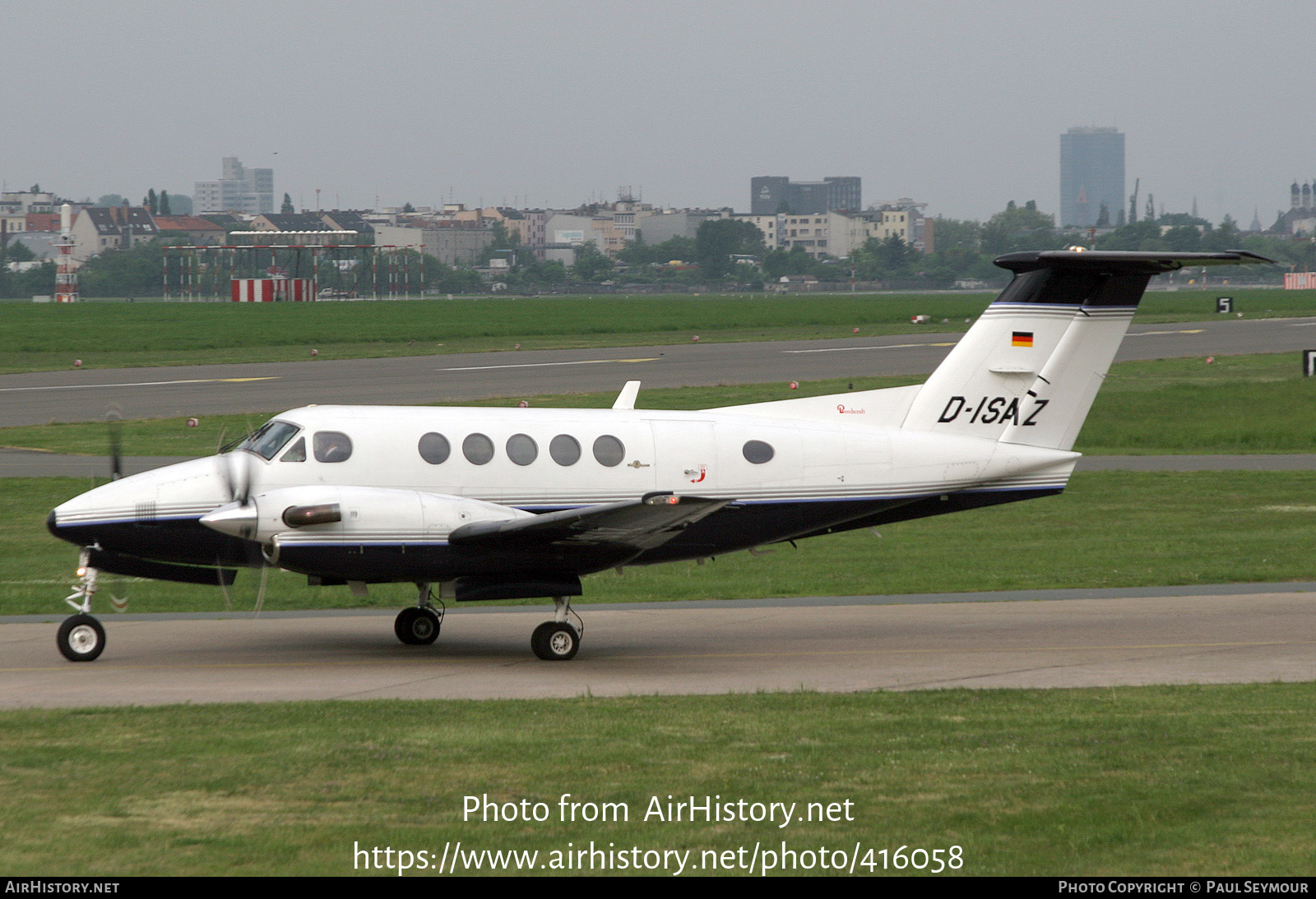 Aircraft Photo of D-ISAZ | Beech B200 Super King Air | AirHistory.net #416058