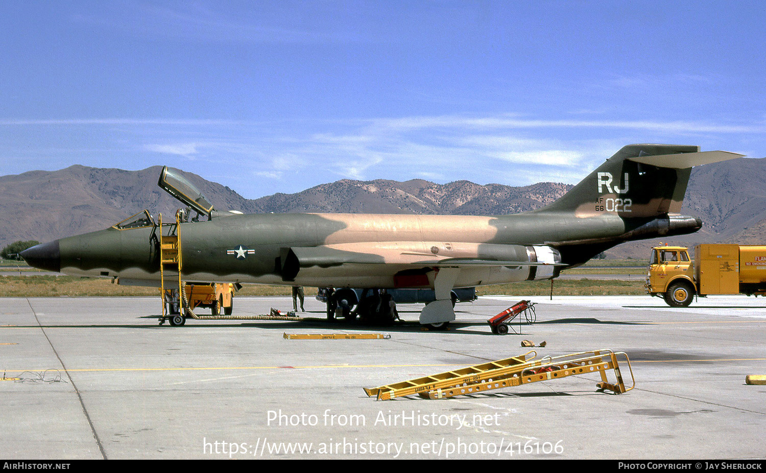 Aircraft Photo of 56-022 / 56022 | McDonnell RF-101H Voodoo | USA - Air Force | AirHistory.net #416106