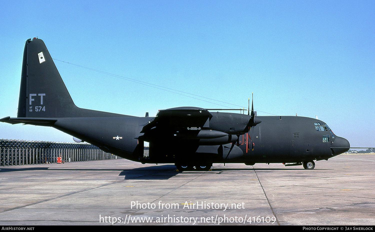 Aircraft Photo of 69-6574 / AF69-574 | Lockheed AC-130H Hercules (L-382) | USA - Air Force | AirHistory.net #416109