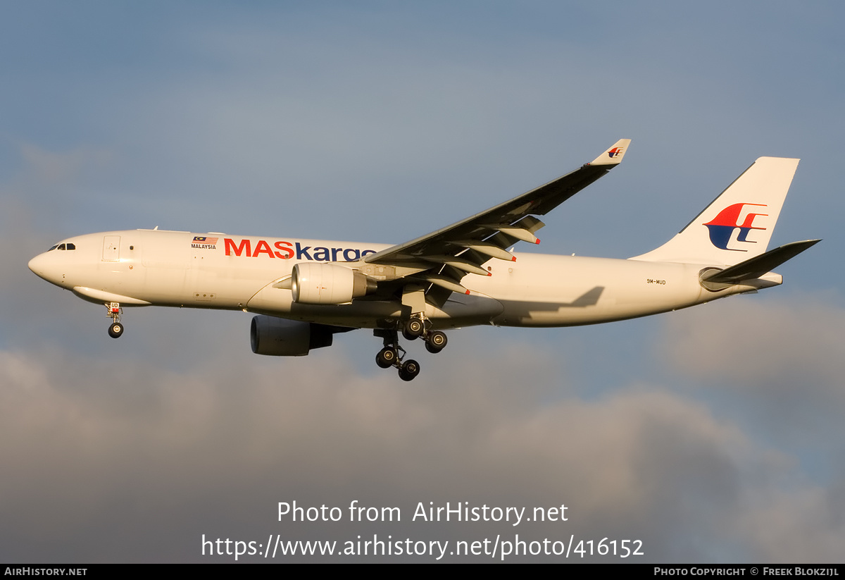 Aircraft Photo of 9M-MUD | Airbus A330-223F | MASkargo | AirHistory.net #416152