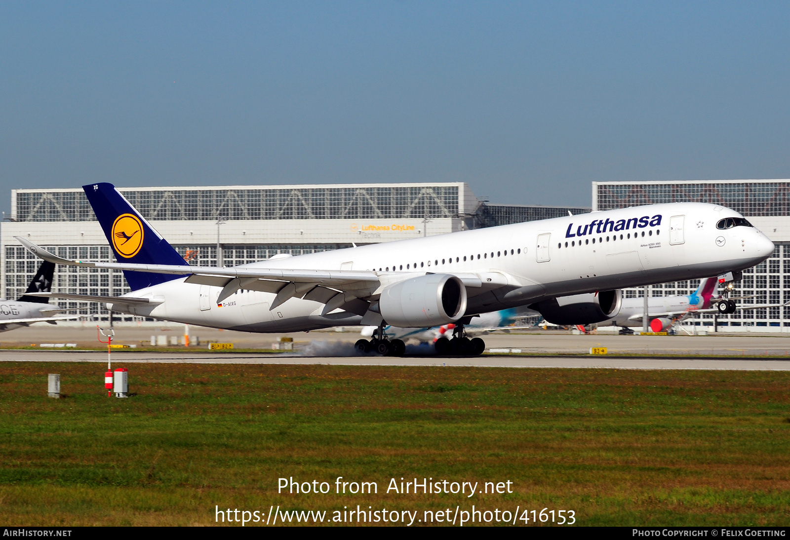 Aircraft Photo of D-AIXG | Airbus A350-941 | Lufthansa | AirHistory.net #416153