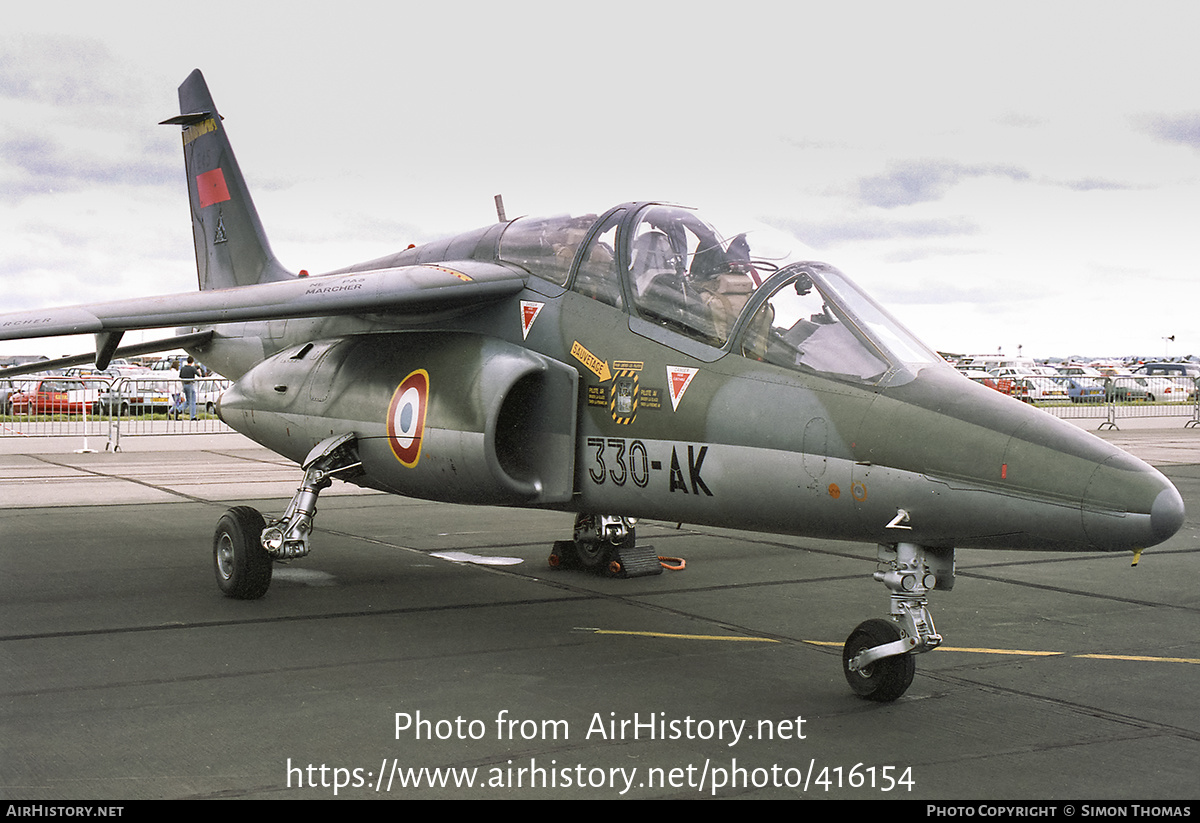 Aircraft Photo of E45 | Dassault-Dornier Alpha Jet E | France - Air Force | AirHistory.net #416154