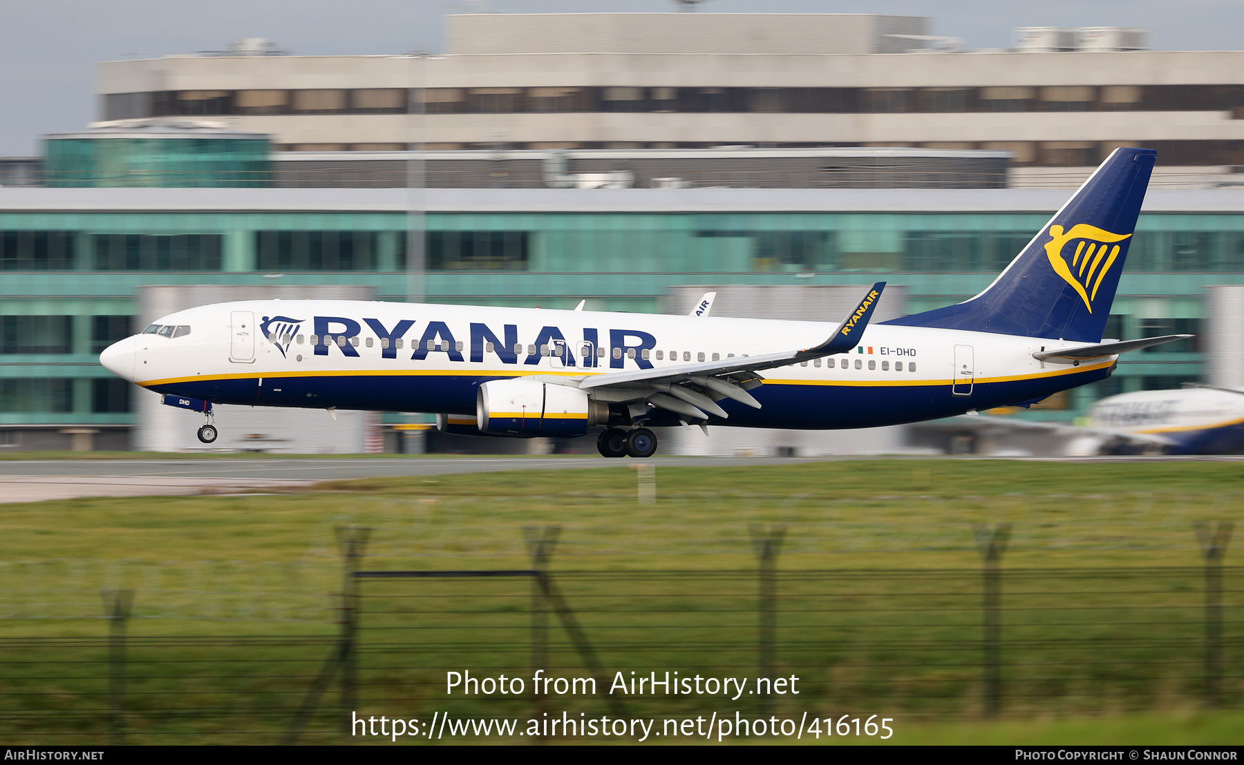 Aircraft Photo of EI-DHD | Boeing 737-8AS | Ryanair | AirHistory.net #416165