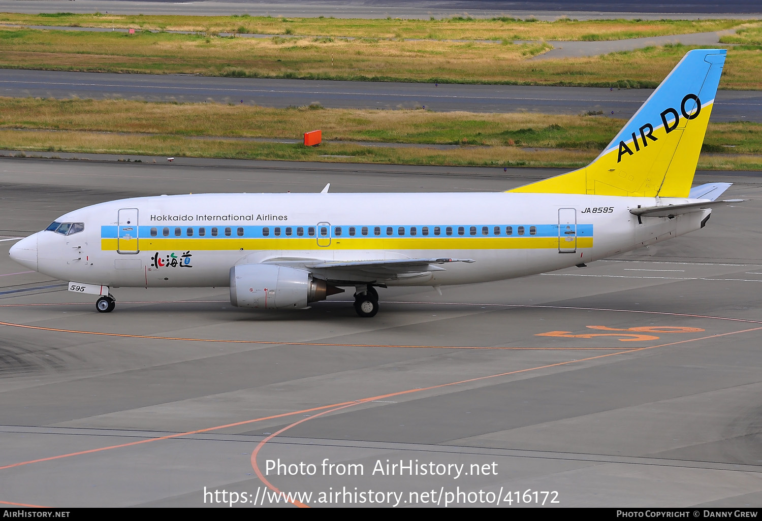 Aircraft Photo of JA8595 | Boeing 737-54K | Air Do - Hokkaido International Airlines | AirHistory.net #416172