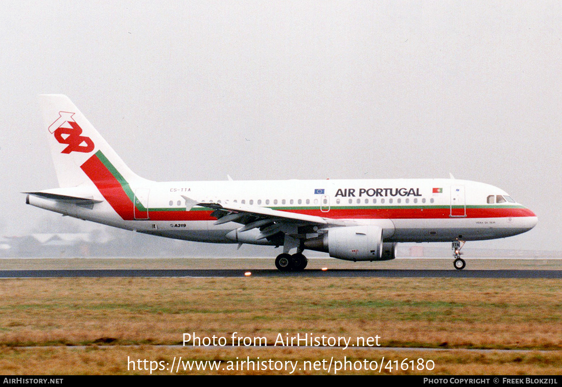 Aircraft Photo of CS-TTA | Airbus A319-111 | TAP Air Portugal | AirHistory.net #416180