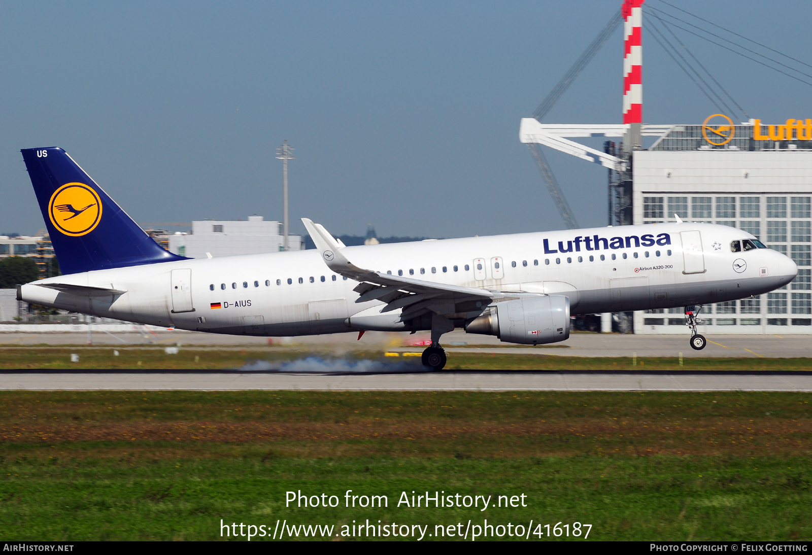 Aircraft Photo of D-AIUS | Airbus A320-214 | Lufthansa | AirHistory.net #416187