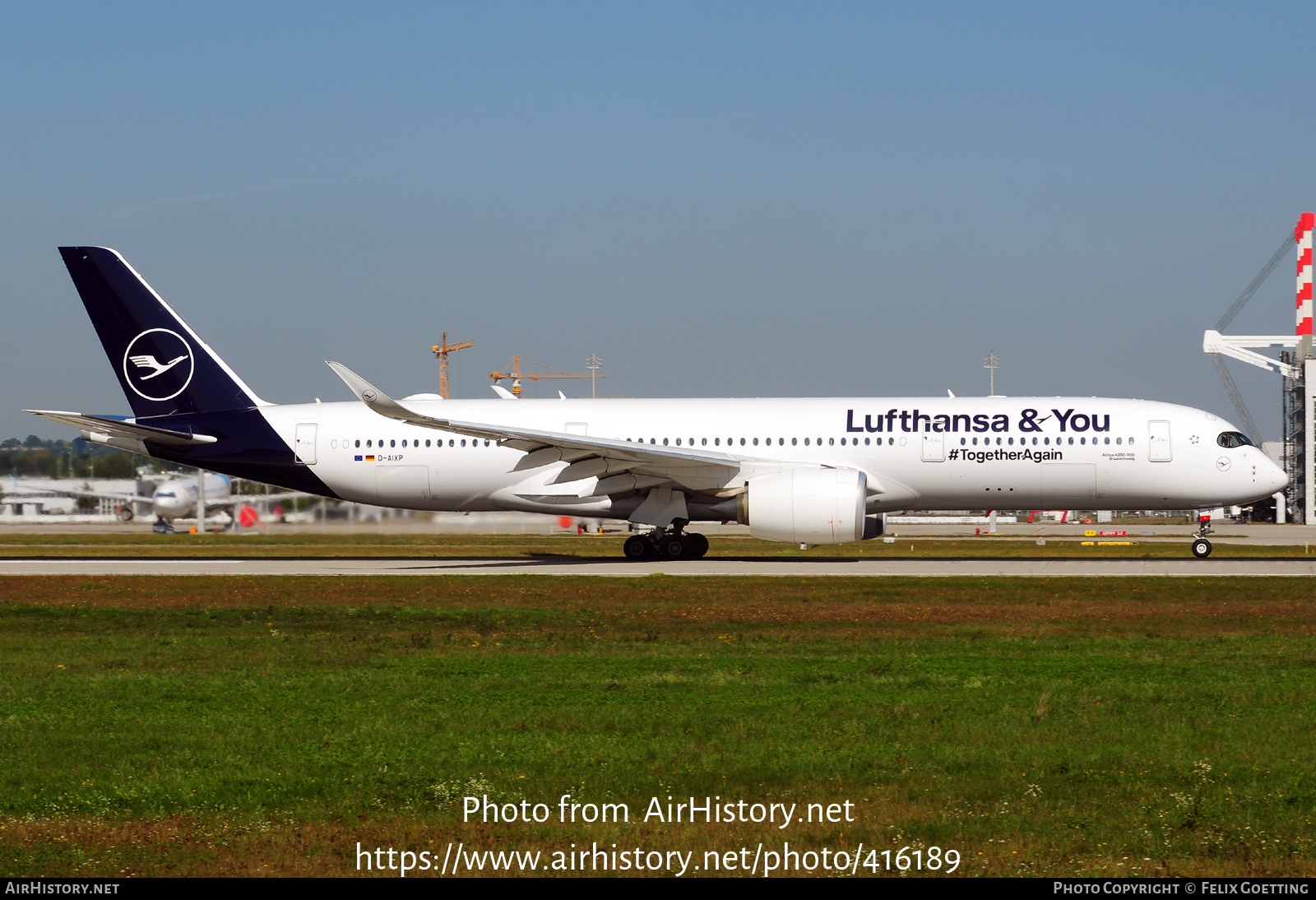 Aircraft Photo of D-AIXP | Airbus A350-941 | Lufthansa | AirHistory.net #416189