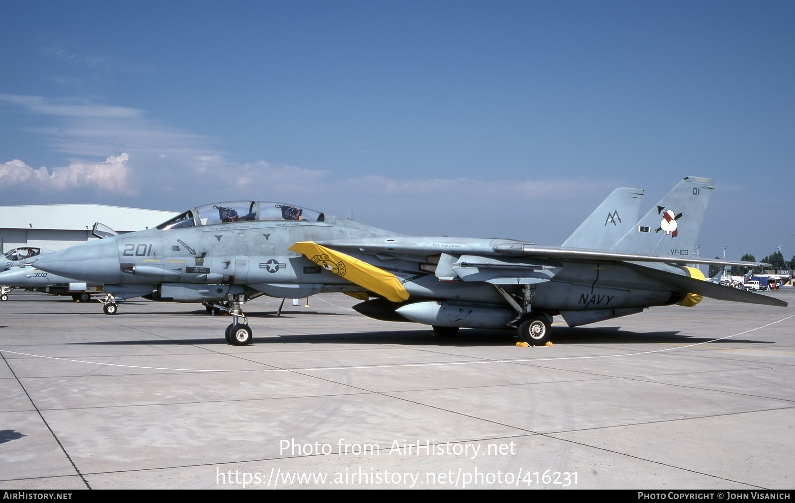 Aircraft Photo of 163219 | Grumman F-14B Tomcat | USA - Navy | AirHistory.net #416231