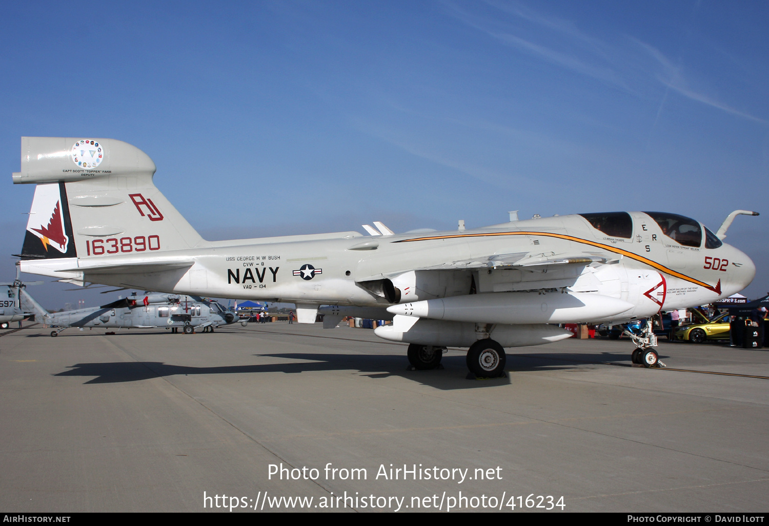 Aircraft Photo of 163890 | Grumman EA-6B Prowler (G-128) | USA - Navy | AirHistory.net #416234