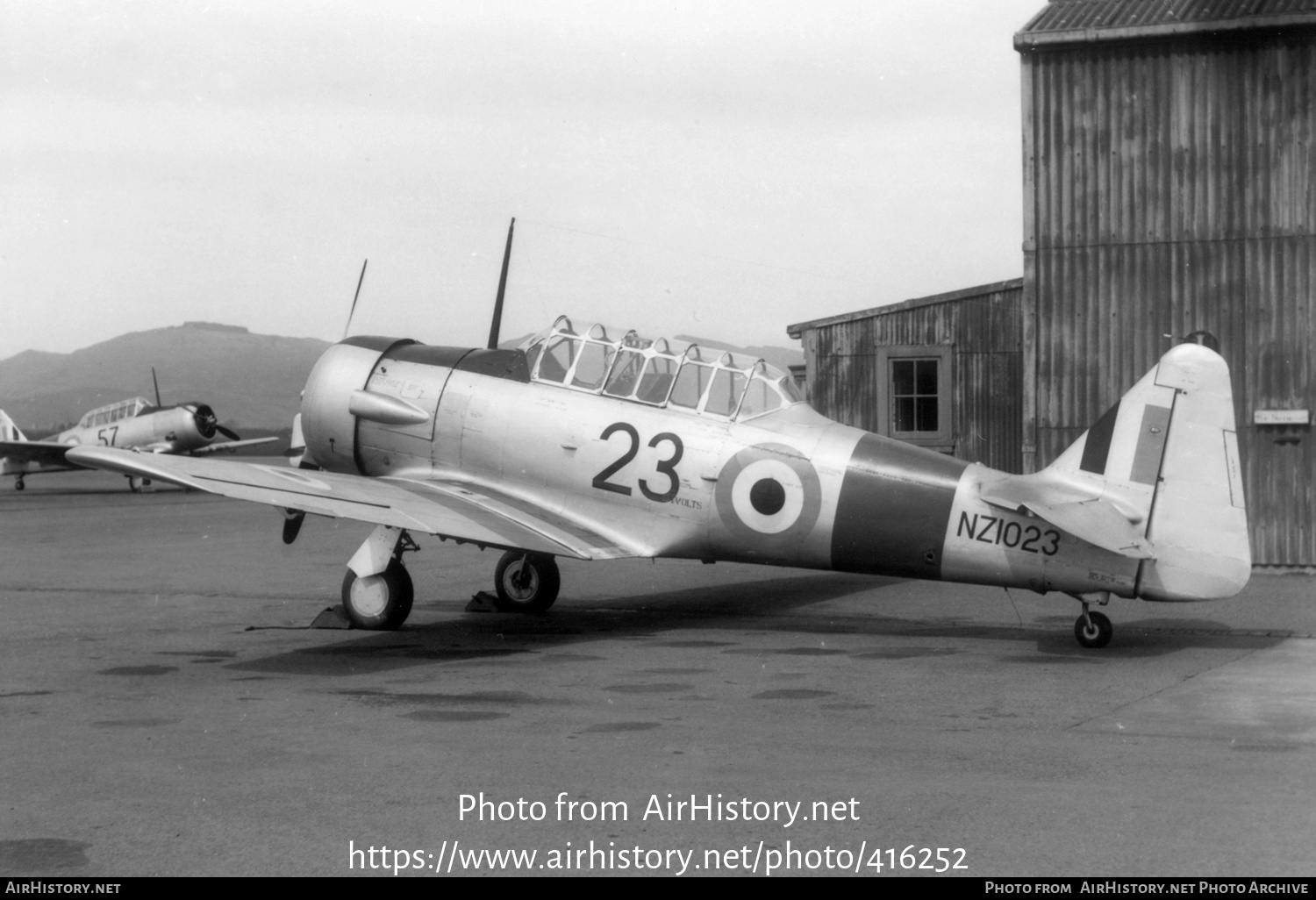 Aircraft Photo of NZ1023 | North American AT-6C Harvard IIA | New Zealand - Air Force | AirHistory.net #416252