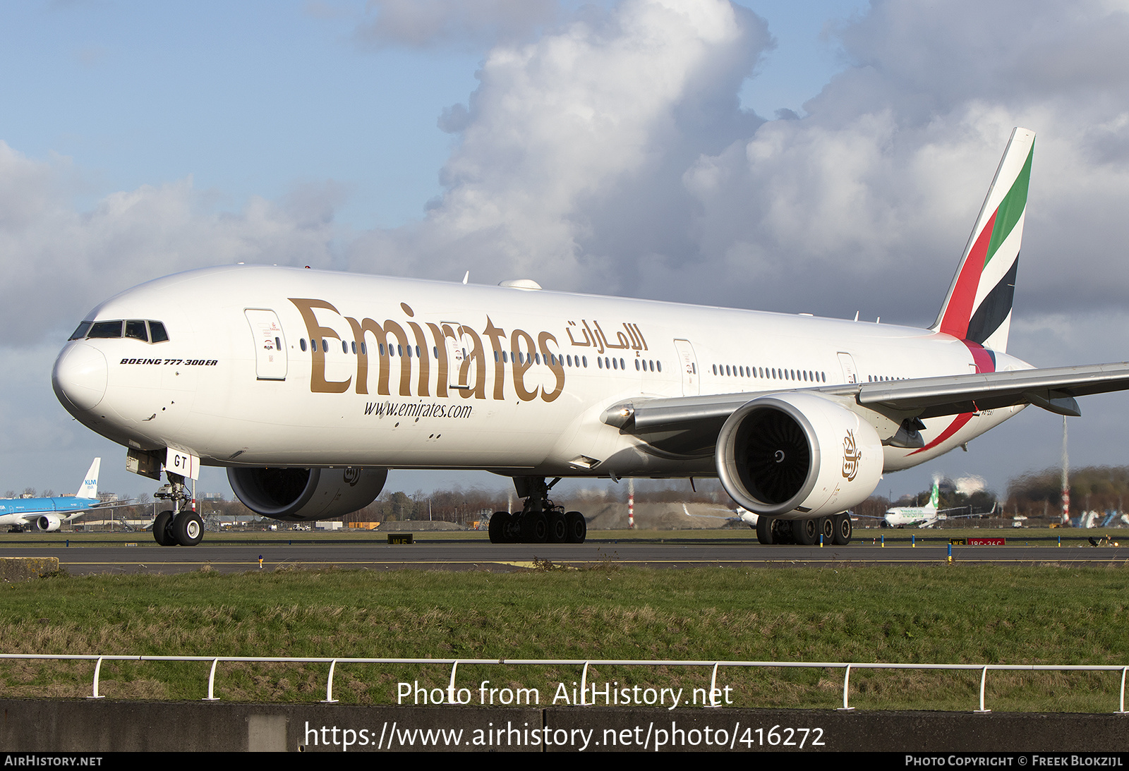 Aircraft Photo Of A6 Egt Boeing 777 31h Er Emirates Airhistory