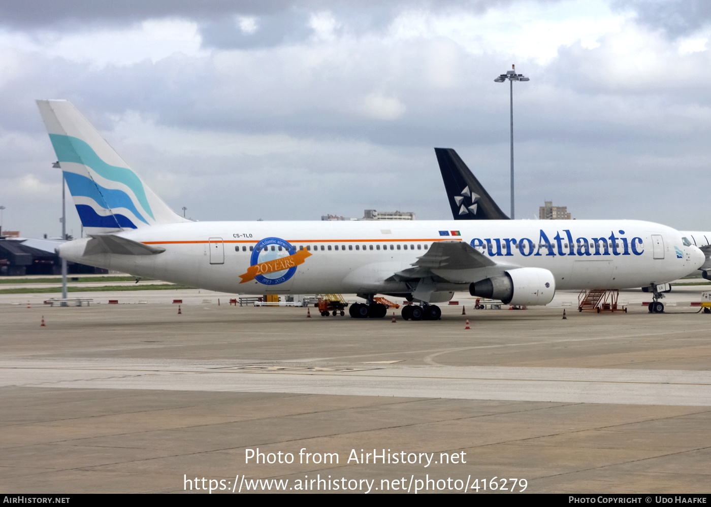 Aircraft Photo of CS-TLO | Boeing 767-383/ER | Euro Atlantic Airways | AirHistory.net #416279