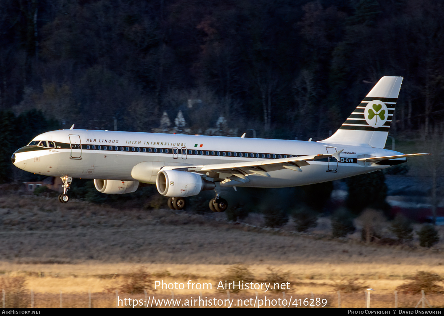 Aircraft Photo of EI-DVM | Airbus A320-214 | Aer Lingus | Aer Lingus - Irish International Airlines | AirHistory.net #416289