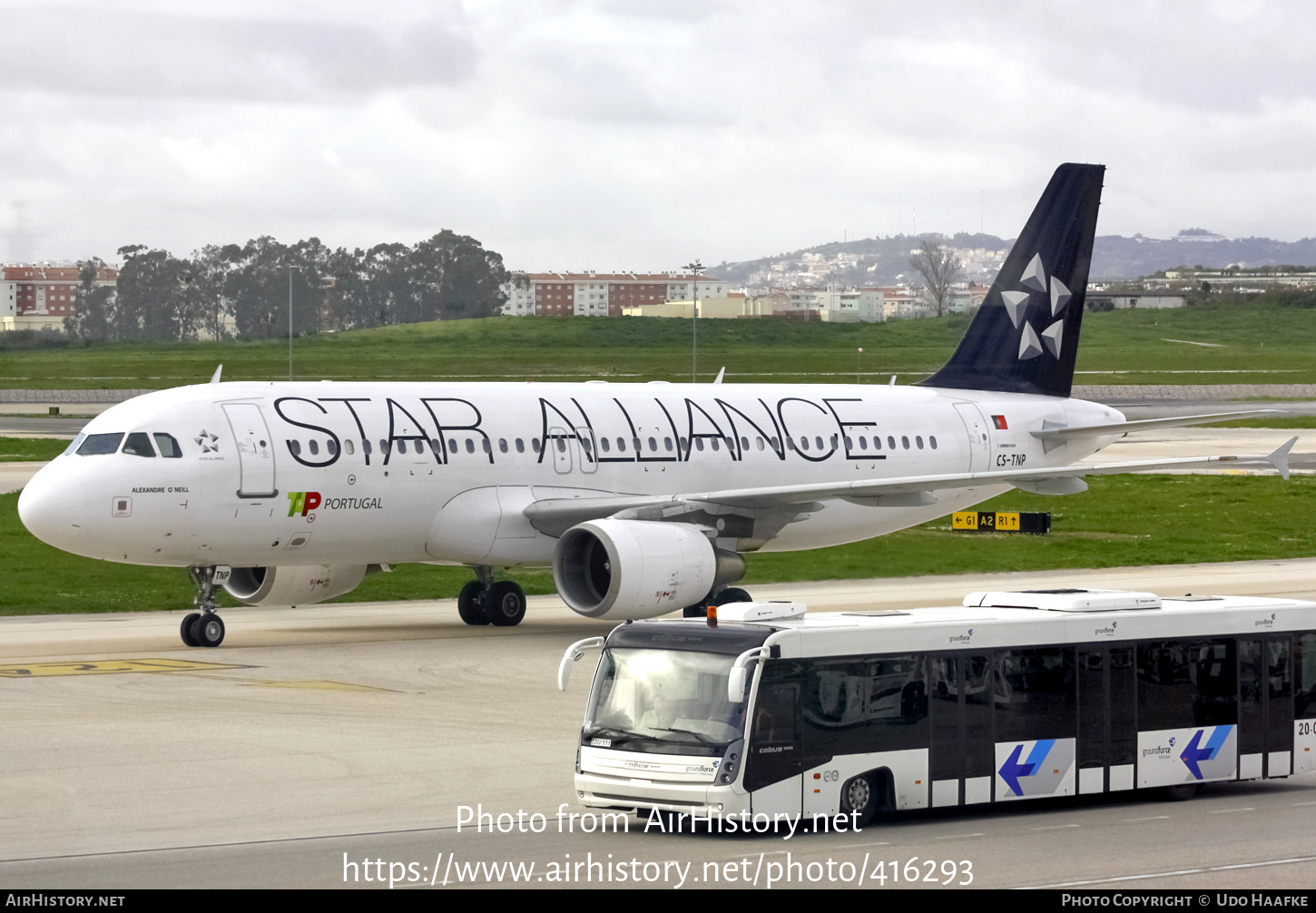 Aircraft Photo of CS-TNP | Airbus A320-214 | TAP Portugal | AirHistory.net #416293